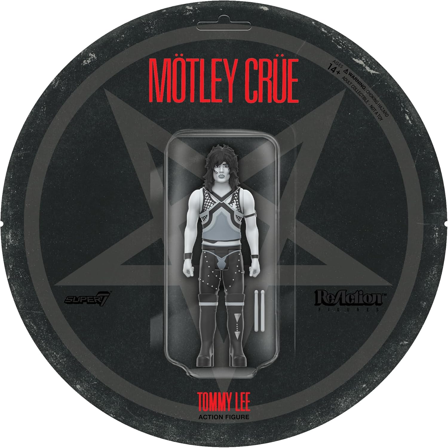 Motley Crue - Tommy Lee (Shout At The Devil - Wave 2) 3.75 inch Super7 ReAction Figure