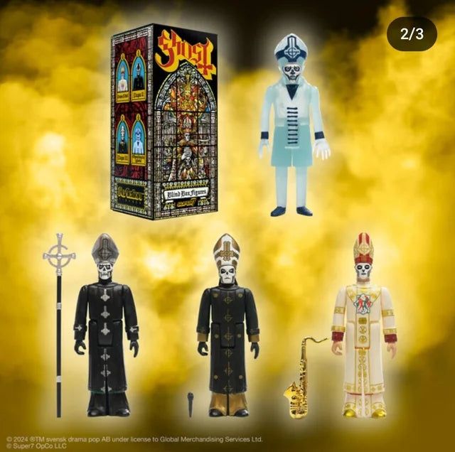 Ghost - Papa Blind Box 3.75 inch Super7 ReAction Figure