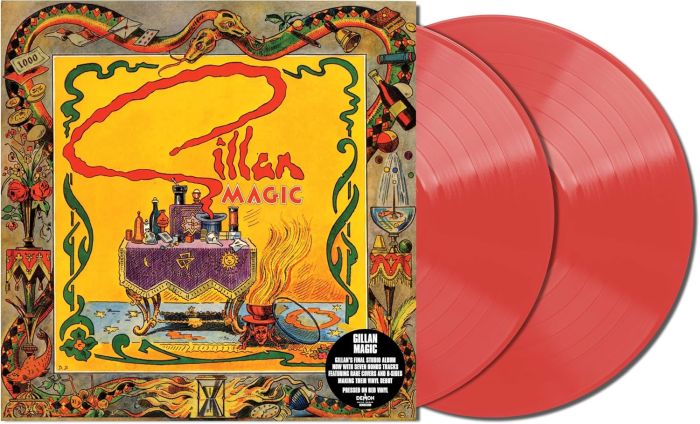 Gillan - Magic (2025 2LP Red vinyl gatefold reissue with 8 bonus tracks) - Vinyl - New