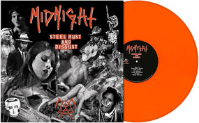 Midnight - Steel, Rust And Disgust (Orange vinyl with download card) - Vinyl - New