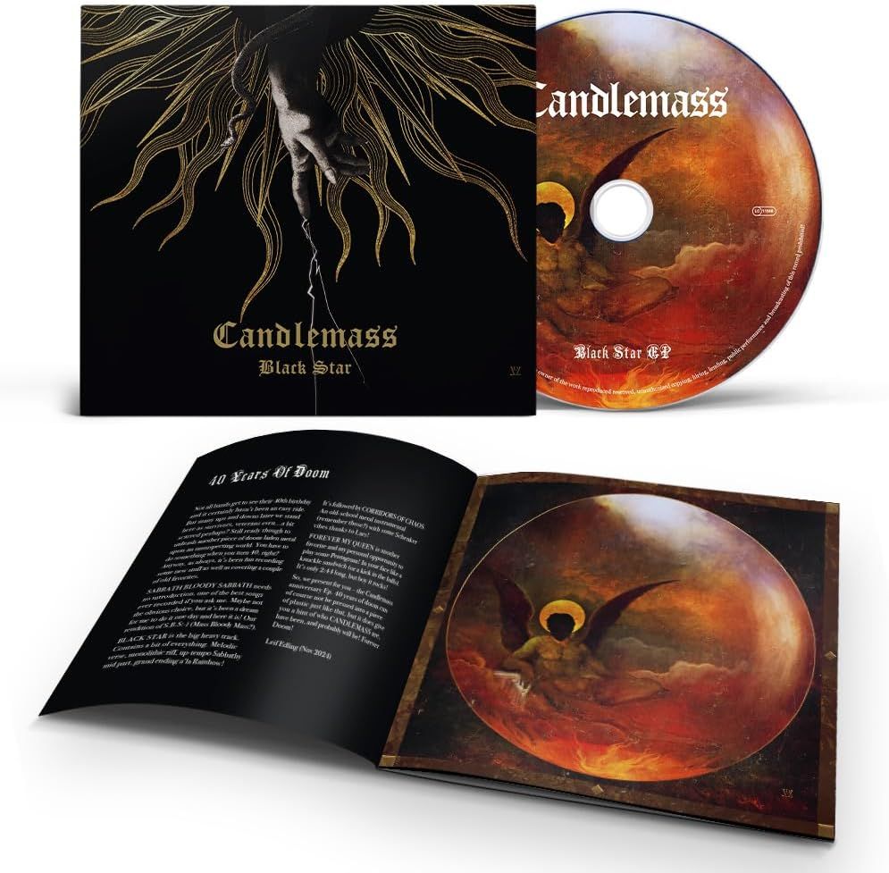 Candlemass - Black Star (EP) - CD - New