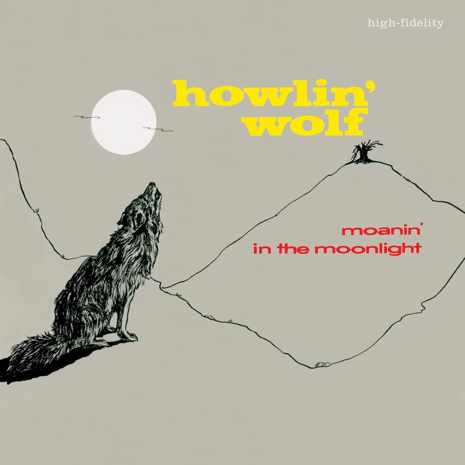 Howlin' Wolf - Moanin' In The Moonlight (Ltd. Ed. 2025 180g Crystal Clear virgin vinyl reissue) - Vinyl - New