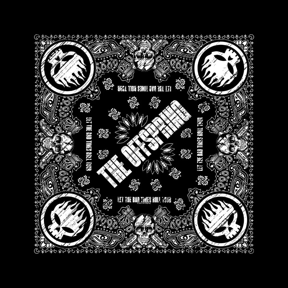 Offspring - Bandana (Skull Logo) (540mm x 520mm)