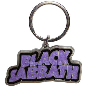 Black Sabbath - Keyring (Purple Logo)