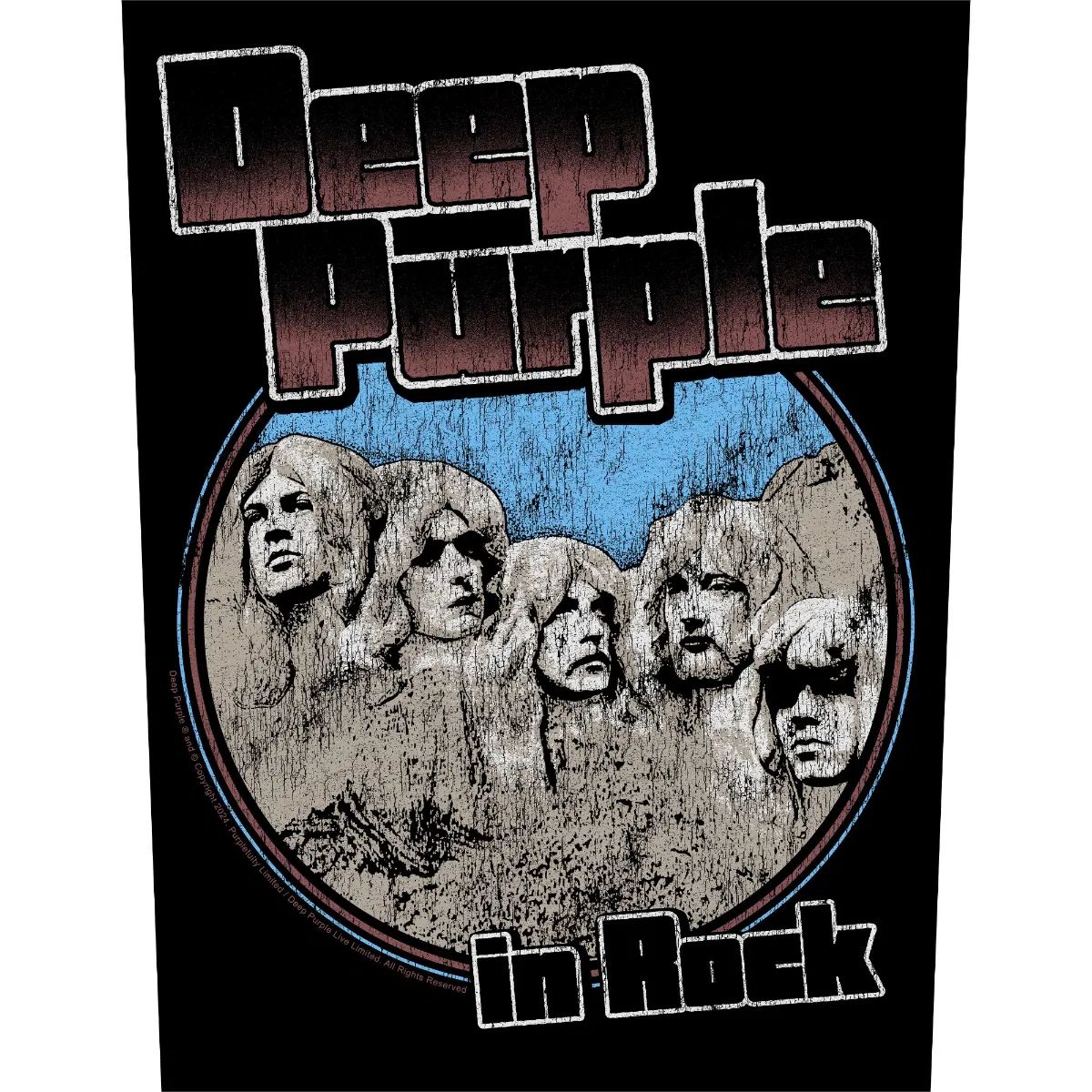Deep Purple - In Rock - Sew-On Back Patch (295mm x 265mm x 355mm)