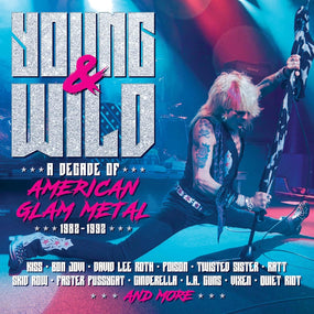 Various Artists - Young & Wild: A Decade Of American Glam Metal 1982-1992 (3CD Box Set) - CD - New