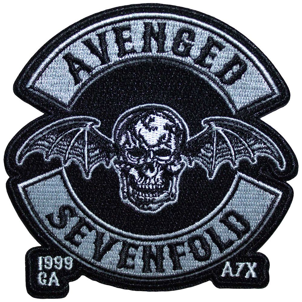 Avenged Sevenfold - Cut-Out Deathbat (100mm x 100mm) Sew-On Patch