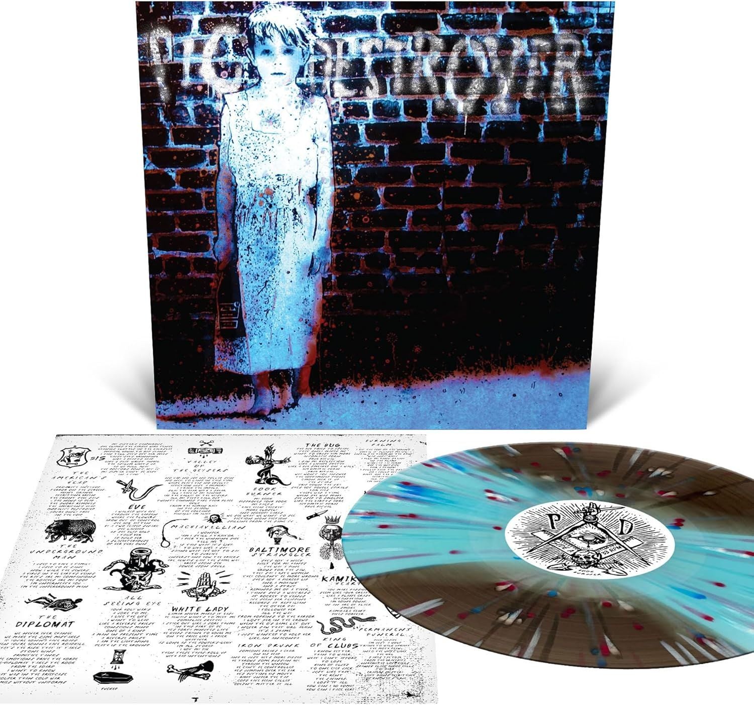 Pig Destroyer - Book Burner (2025 Custom Tri-Colour Stripe with Splatter vinyl reissue) - Vinyl - New