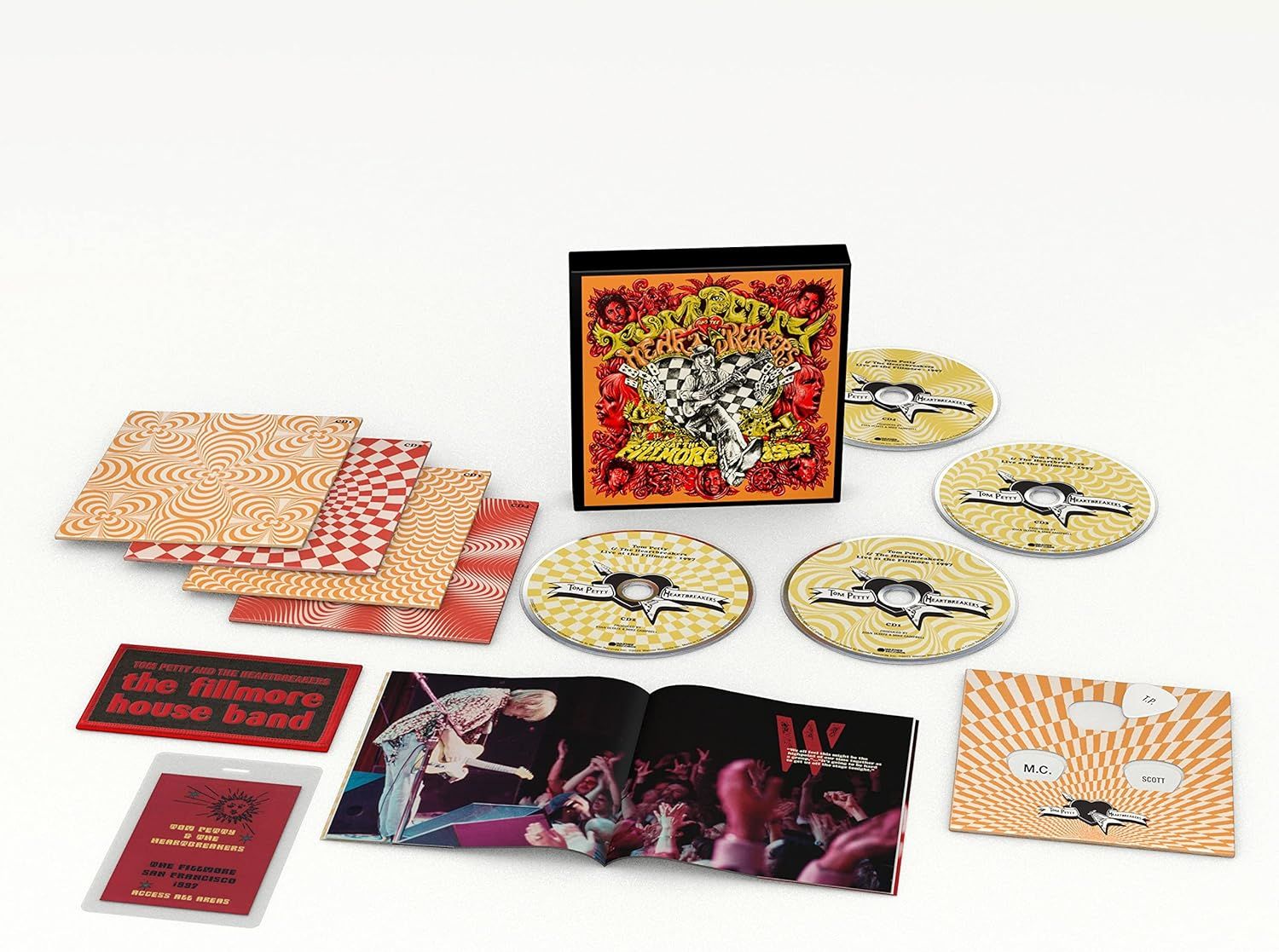 Petty, Tom & The Heartbreakers - Live At The Fillmore 1997 (Deluxe Ed. 4CD Box Set) - CD - New