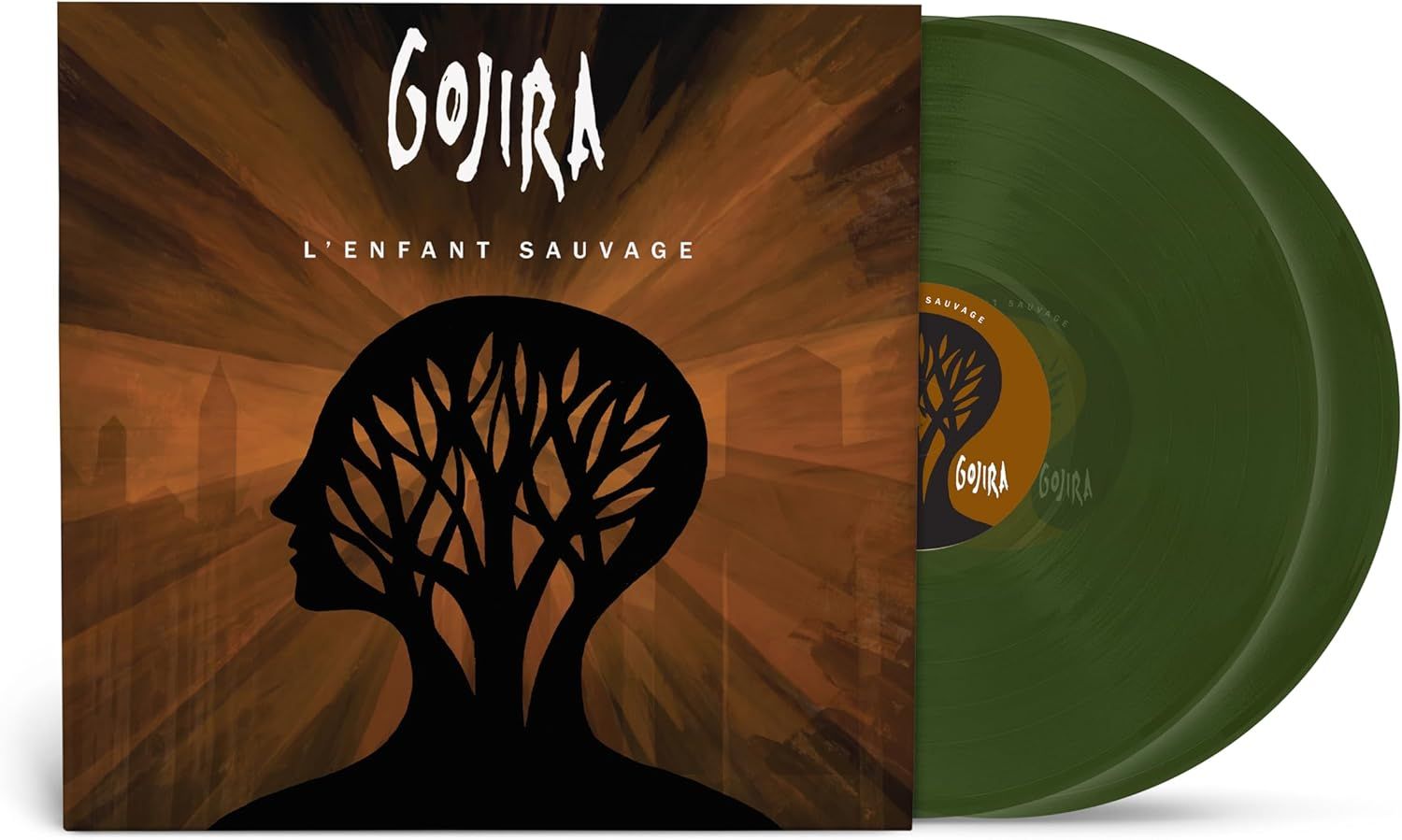 Gojira - L'Enfant Sauvage (Ltd. Ed. 2025 2LP Green vinyl gatefold reissue) - Vinyl - New