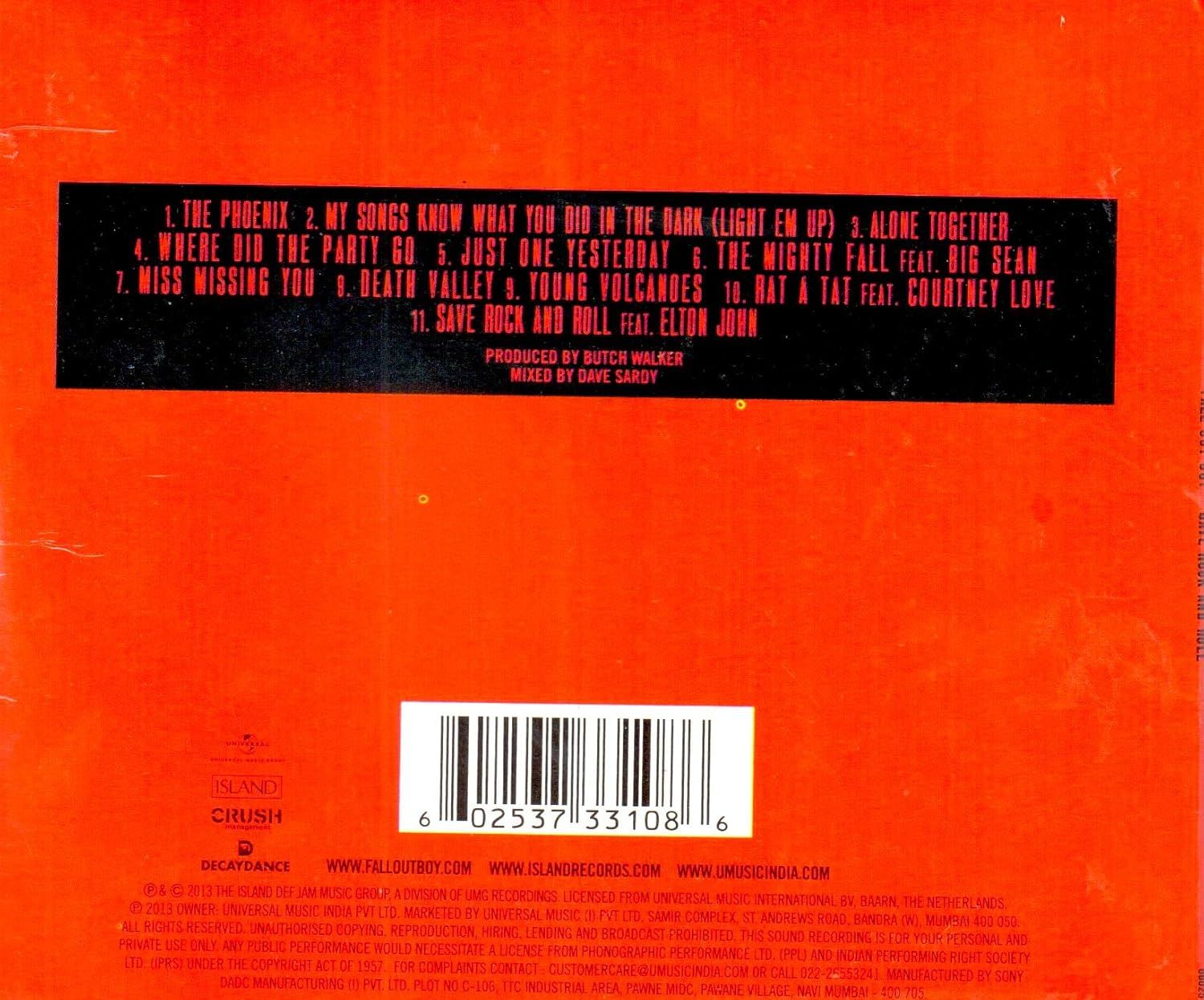 Fall Out Boy - Save Rock And Roll - CD - New