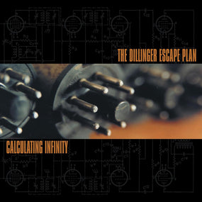 Dillinger Escape Plan - Calculating Infinity (2024 Custom Tri-Colour Merge with Splatter vinyl reissue) - Vinyl - New