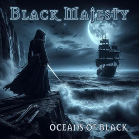 Black Majesty - Oceans Of Black (Ltd. Ed. First Press Marbled Blue vinyl - 300 copies) - Vinyl - New
