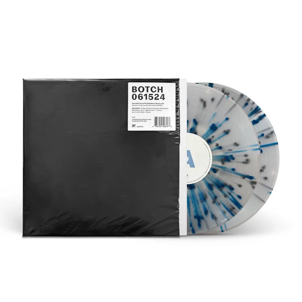 Botch - 061524 (2LP Indie Exclusive Transparent with Blue & Silver Splatter vinyl gatefold) - Vinyl - New