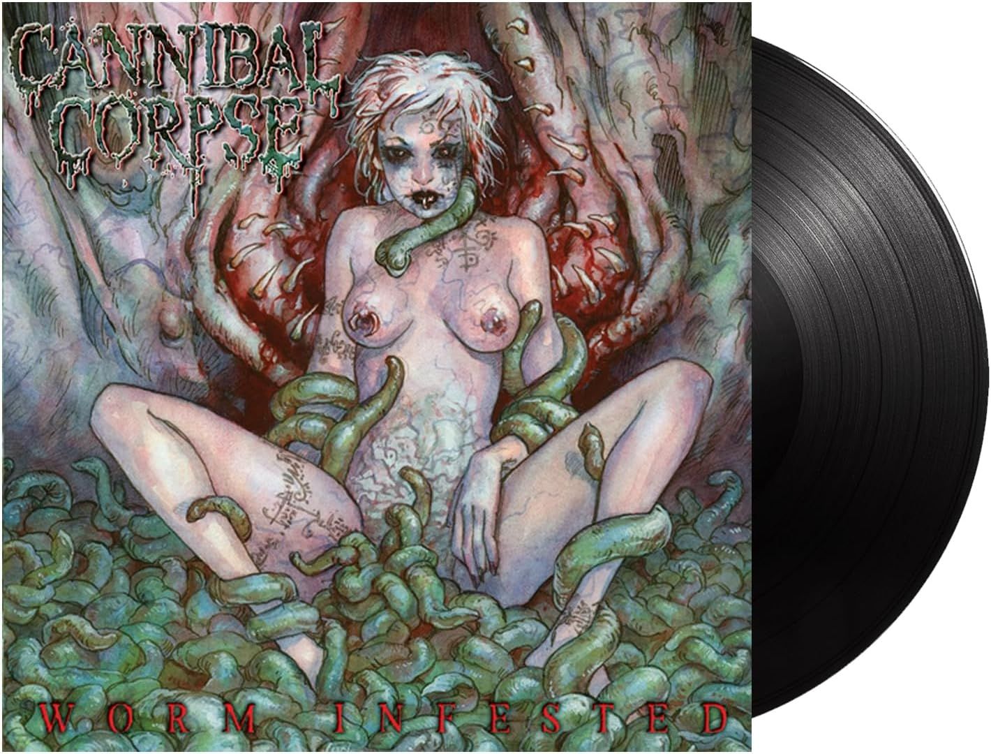 Cannibal Corpse - Worm Infested (2025 12" EP gatefold reissue) - Vinyl - New