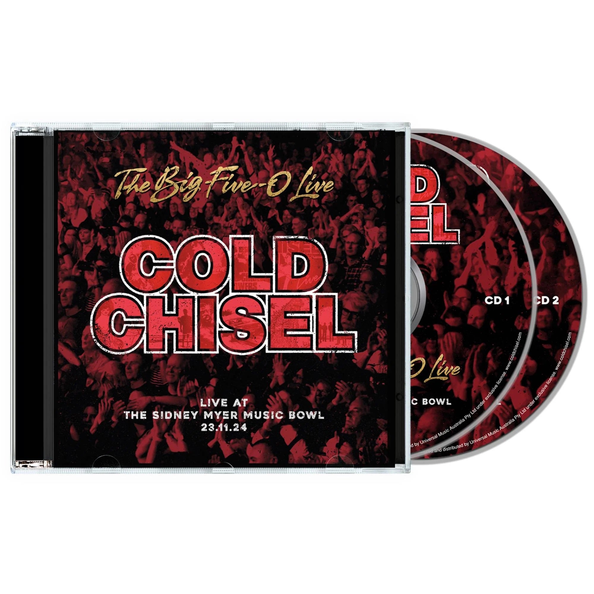 Cold Chisel - Big Five-0 Live, The (2CD) - CD - New - PRE-ORDER