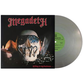 Megadeth - Killing Is My Business...And Business Is Good! (40th Anniversary Ed. Silver vinyl reissue) - Vinyl - New - PRE-ORDER