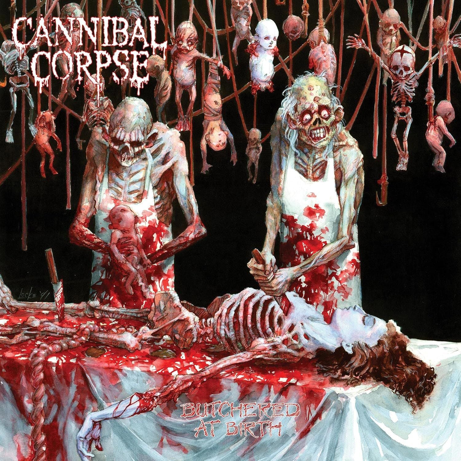 Cannibal Corpse - Butchered At Birth (2025 U.S. reissue with bonus track) - CD - New