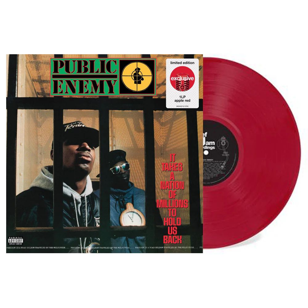 Public Enemy - It Takes A Nation Of Millions To Hold Us Back (Ltd. Ed. 2023 Apple Red vinyl reissue) - Vinyl - New