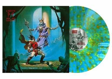 Cirith Ungol - King Of The Dead (Ltd. Ed. 2025 Ice Blue/Orange & Yellow Splatter vinyl remastered reissue with poster - numbered ed. of 300) - Vinyl - New