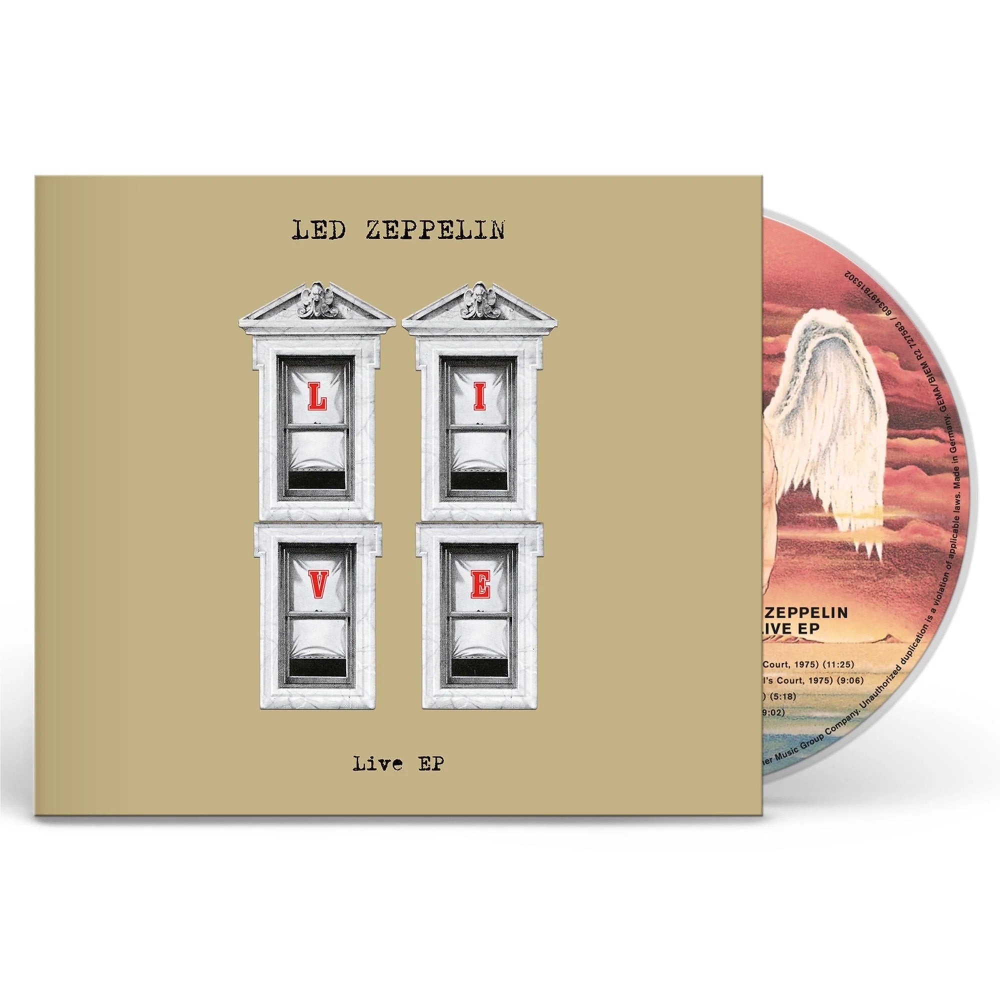 Led Zeppelin - Live EP - CD - New - PRE-ORDER