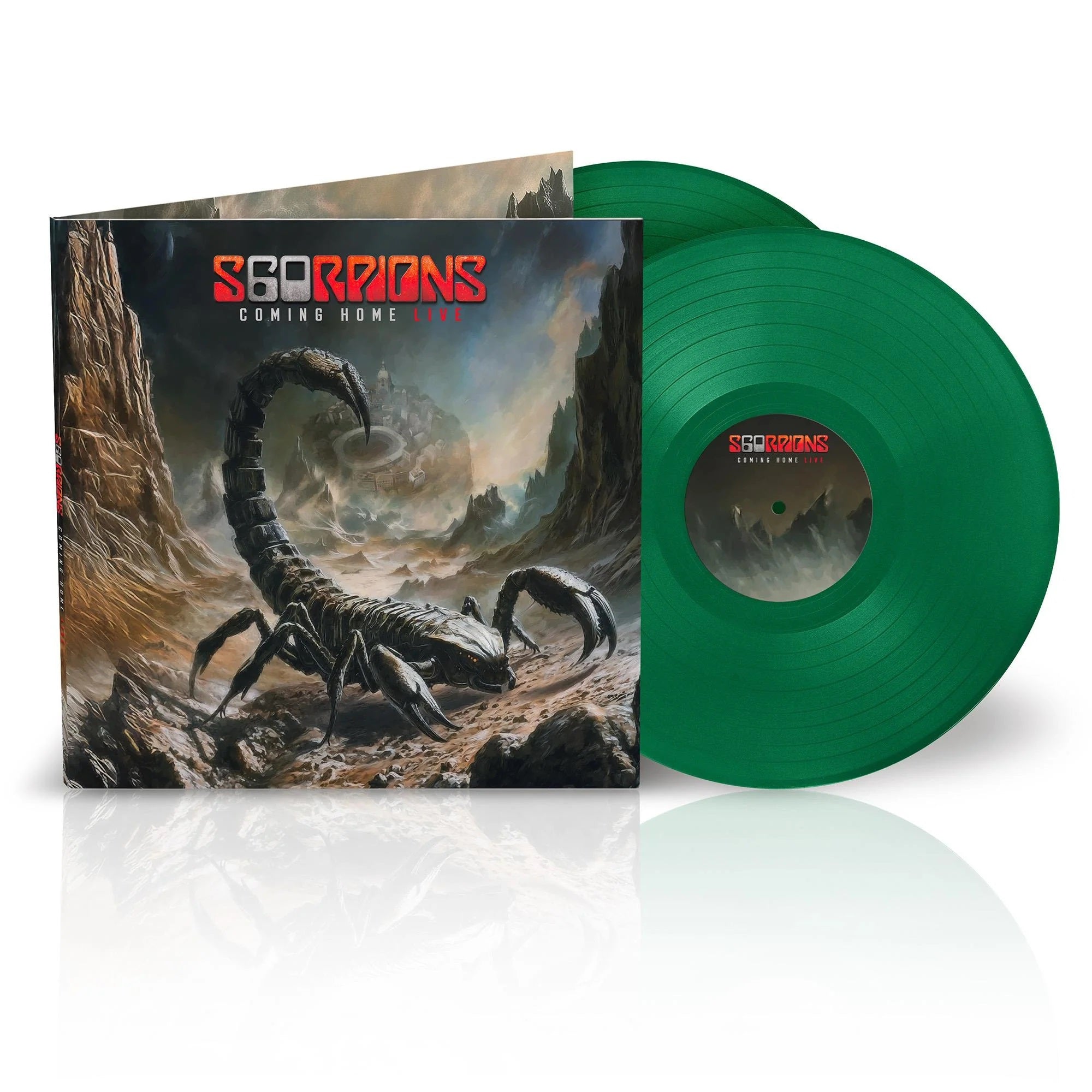 Scorpions - Coming Home Live (2LP Green vinyl) - Vinyl - New - PRE-ORDER