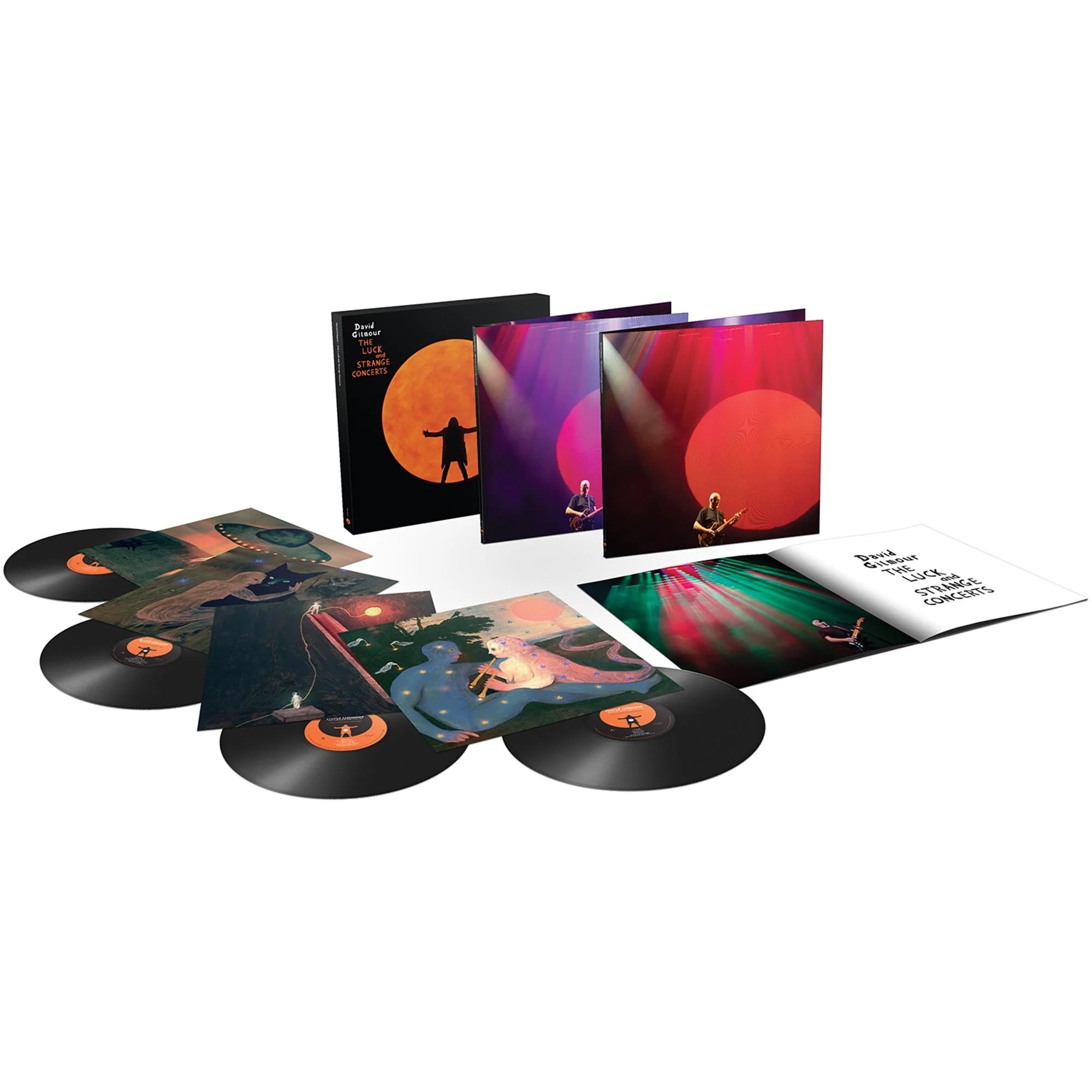 Gilmour, David - Luck And Strange Concerts, The (4LP) - Vinyl - New - PRE-ORDER