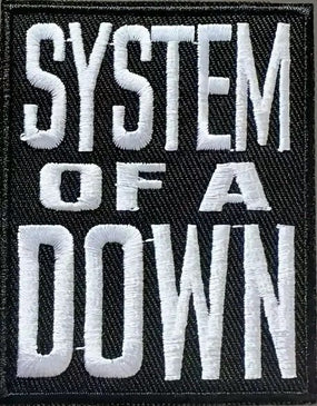 System Of A Down - Logo (60mm x 75mm) Sew-On Patch