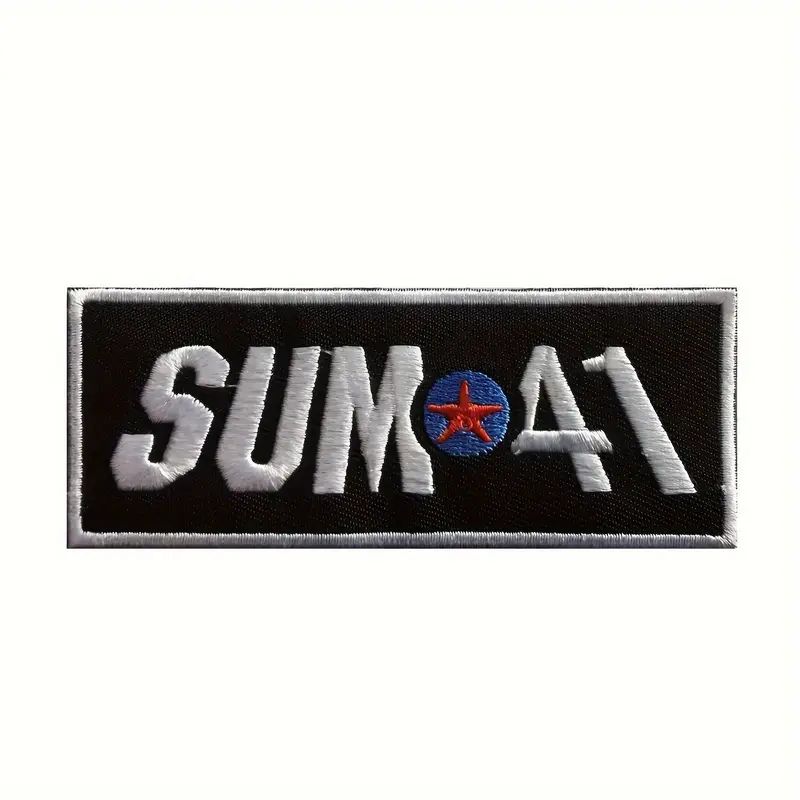 Sum 41 - Logo (100mm x 40mm) Sew-On Patch