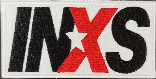 INXS - Logo (100mm x 50mm) Sew-On Patch