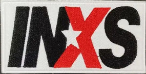 INXS - Logo (100mm x 50mm) Sew-On Patch