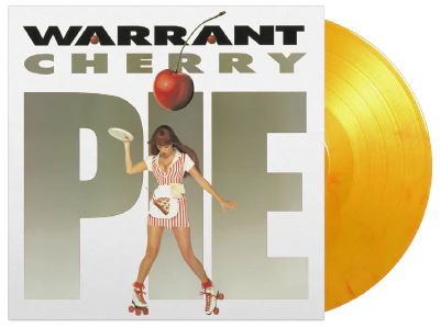 Warrant - Cherry Pie (Ltd. Ed. 2025 180g Yellow Marbled vinyl reissue - numbered ed. of 2500) - Vinyl - New