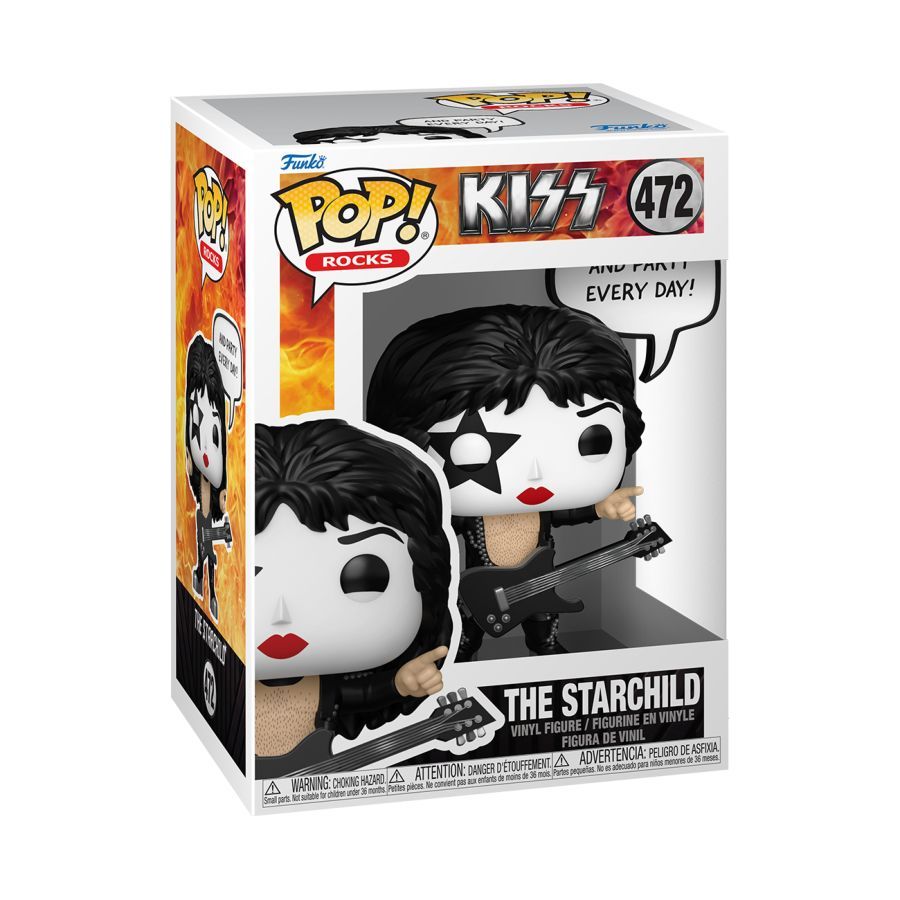 Kiss - The Starchild (Rock & Roll All Night) Pop! Vinyl Sayings