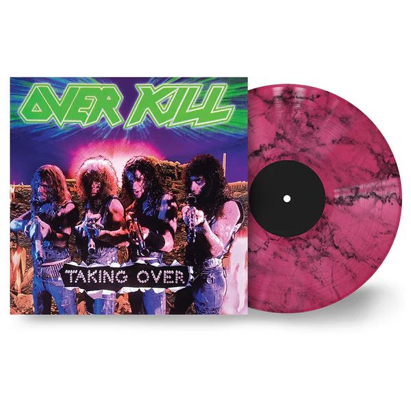 Overkill - Taking Over (2023 Pink Marble vinyl half speed master reissue) - Vinyl - New