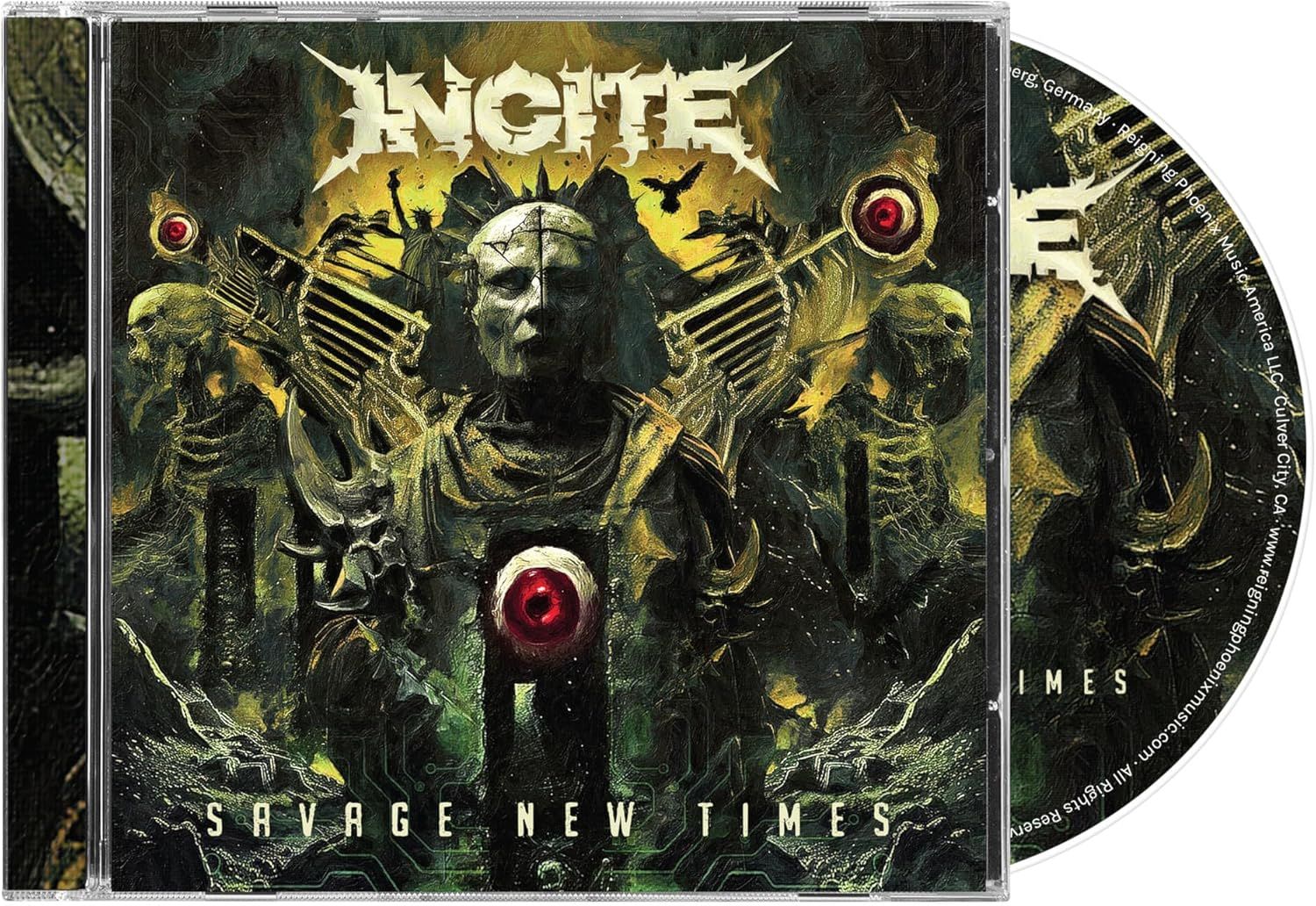 Incite - Savage New Times - CD - New