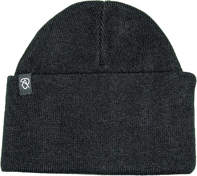 ACDC - Knit Beanie - Embroidered - Back In Black