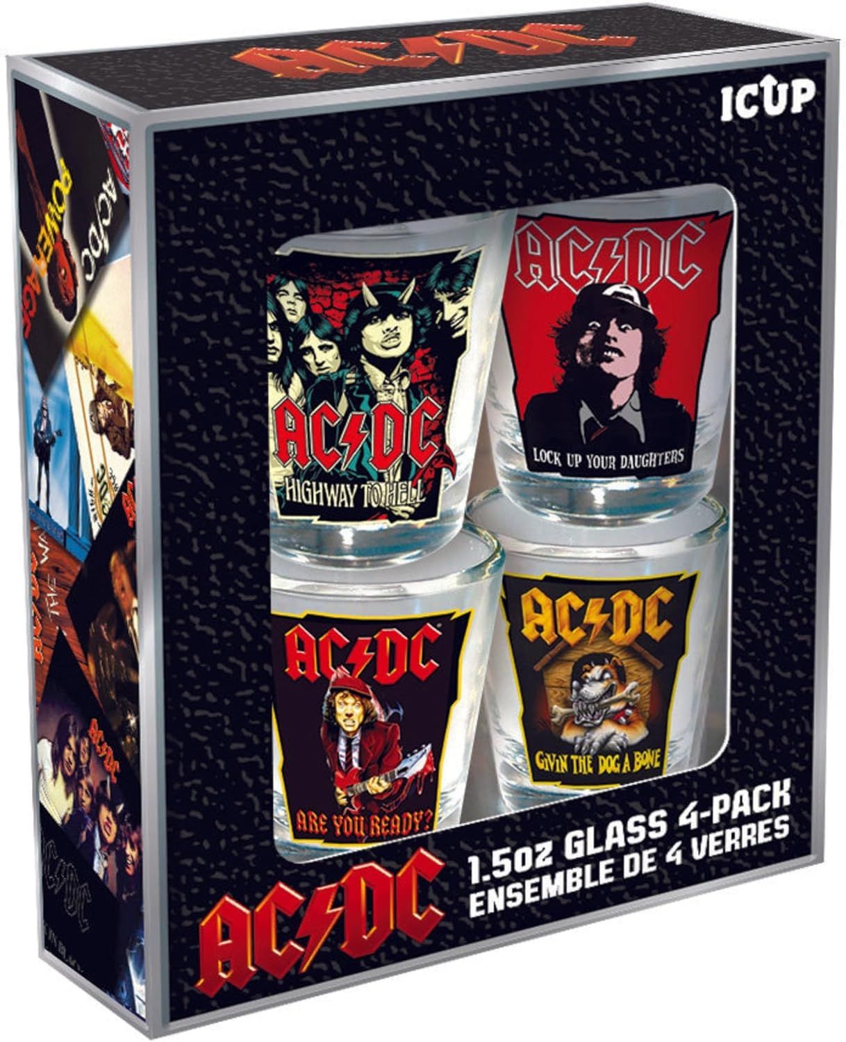 ACDC - Shot Glass Set Of 4