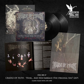 Cradle Of Filth - Dusk... And Her Embrace: The Original Sin (Ltd. Ed. 2LP remastered reissue - 850 copies) - Vinyl - New