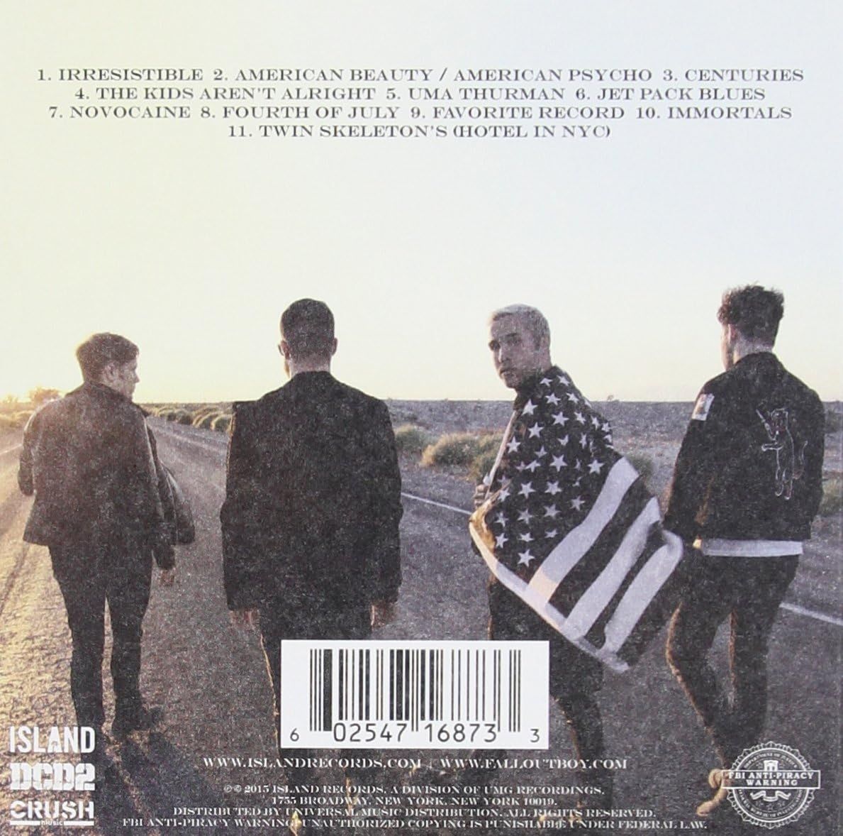 Fall Out Boy - American Beauty/American Psycho - CD - New