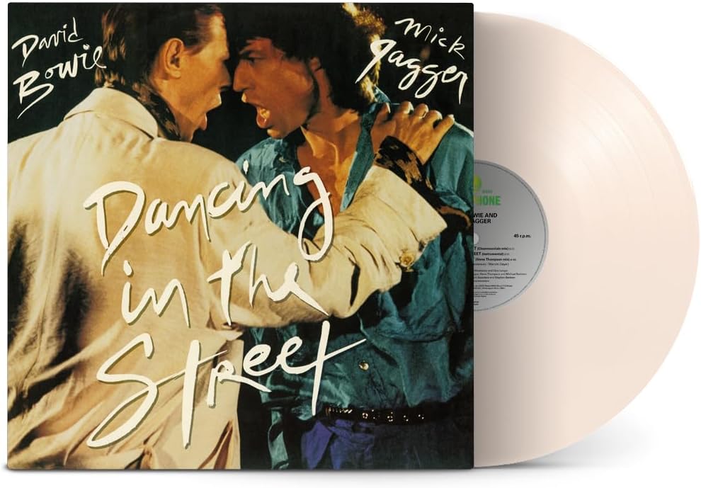 Bowie, David & Mick Jagger - Dancing In The Street (Ltd. 40th Anniversary Ed. 12" EP White vinyl reissue) - Vinyl - New