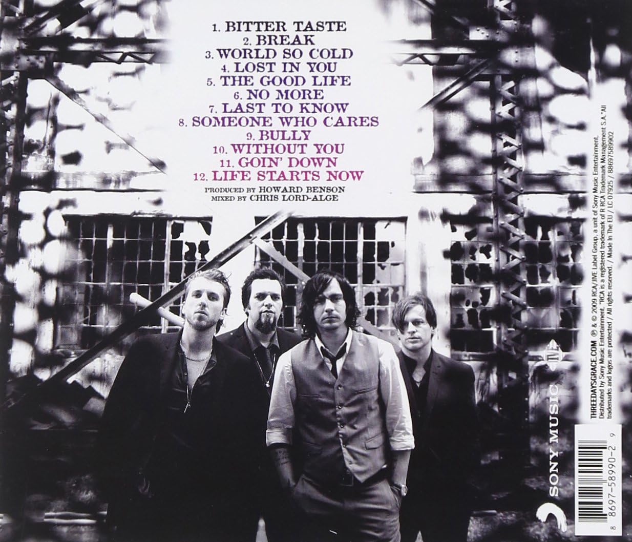 Three Days Grace - Life Starts Now - CD - New