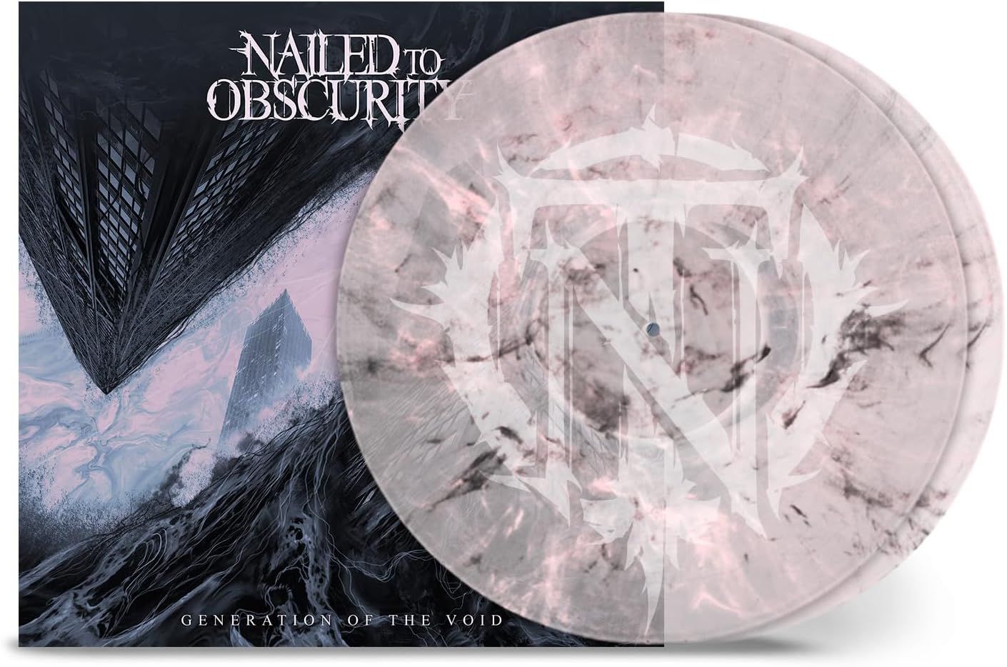 Nailed To Obscurity - Generation Of The Void (Clear/Light Rose/Black Marbled vinyl) - Vinyl - New - PRE-ORDER
