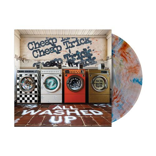 Cheap Trick - All Washed Up (Orange & Blue Marble vinyl) - Vinyl - New - PRE-ORDER