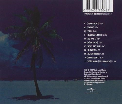 Rammstein - Sehnsucht - CD - New