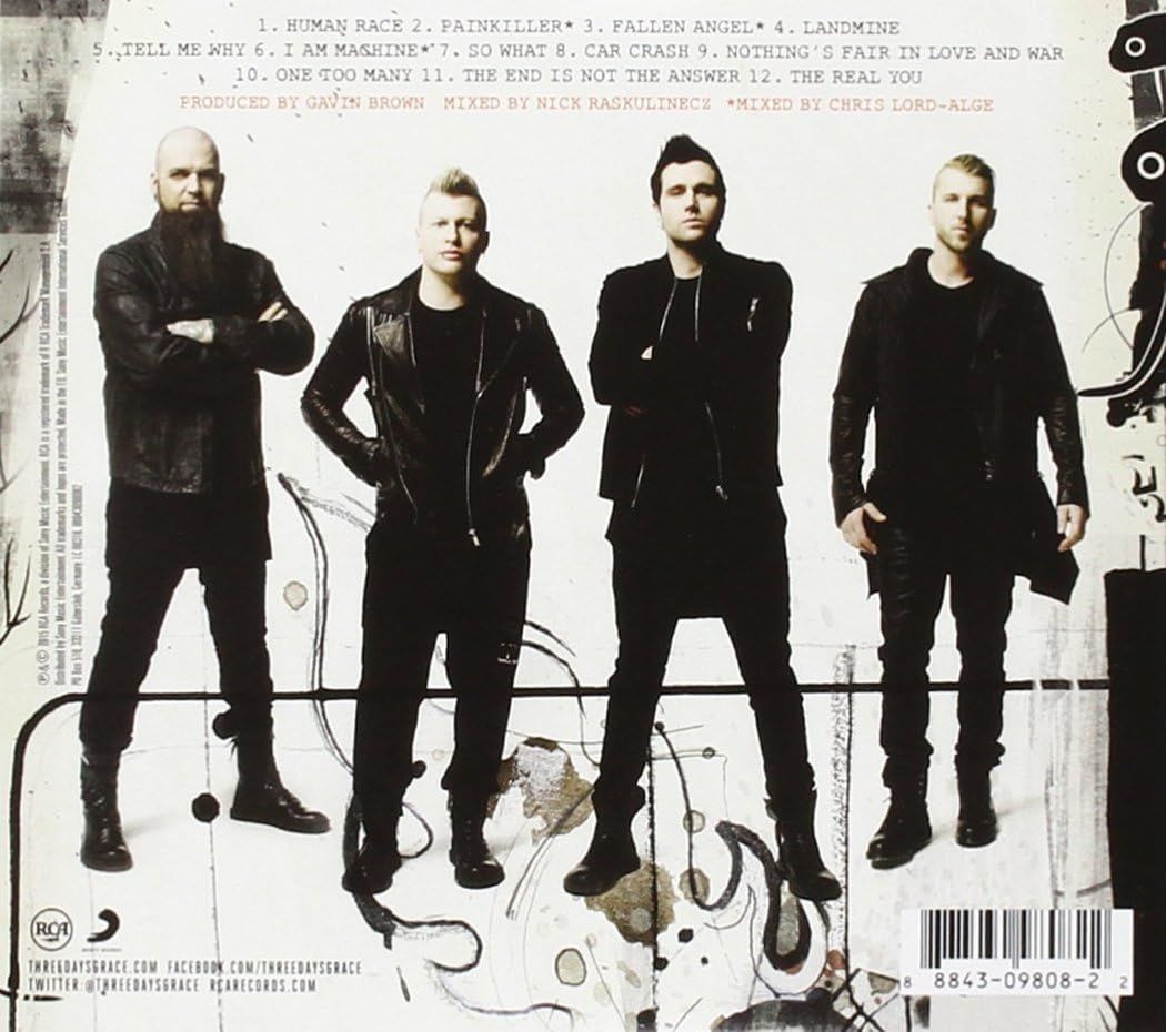 Three Days Grace - Human - CD - New