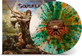 Soulfly - Archangel (Ltd. 10th Anniversary Ed. 2025 Natural with Green, Orange & Brown Splatter vinyl gatefold reissue - 1400 copies) - Vinyl - New