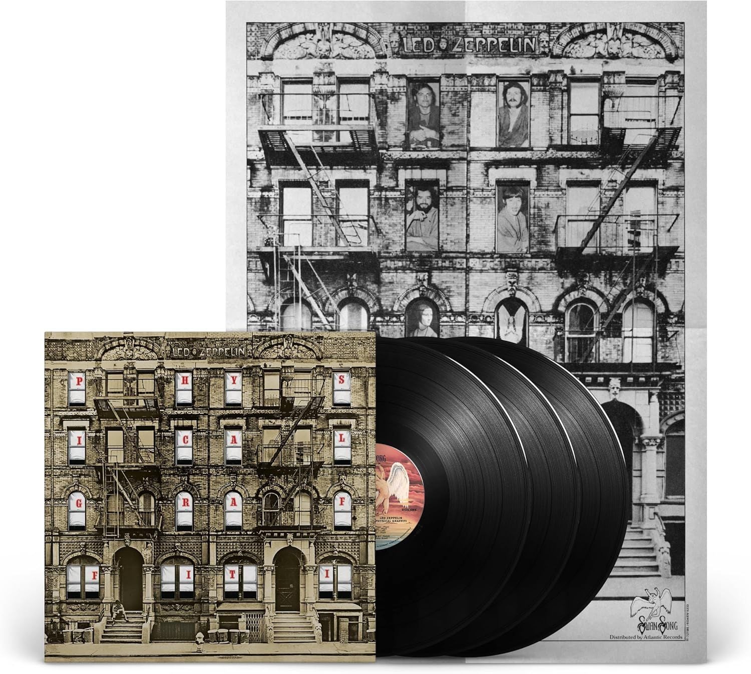 Led Zeppelin - Physical Graffiti (2025 50th Anniversary Deluxe Ed. 180g 3LP reissue with poster) - Vinyl - New
