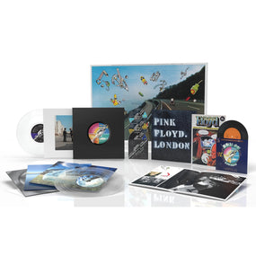 Pink Floyd - Wish You Were Here 50 (2025 50th Anniversary Deluxe Ed. 4LP Clear vinyl/2CD/Blu-Ray/7"/Book Box Set reissue) - Vinyl - New - PRE-ORDER