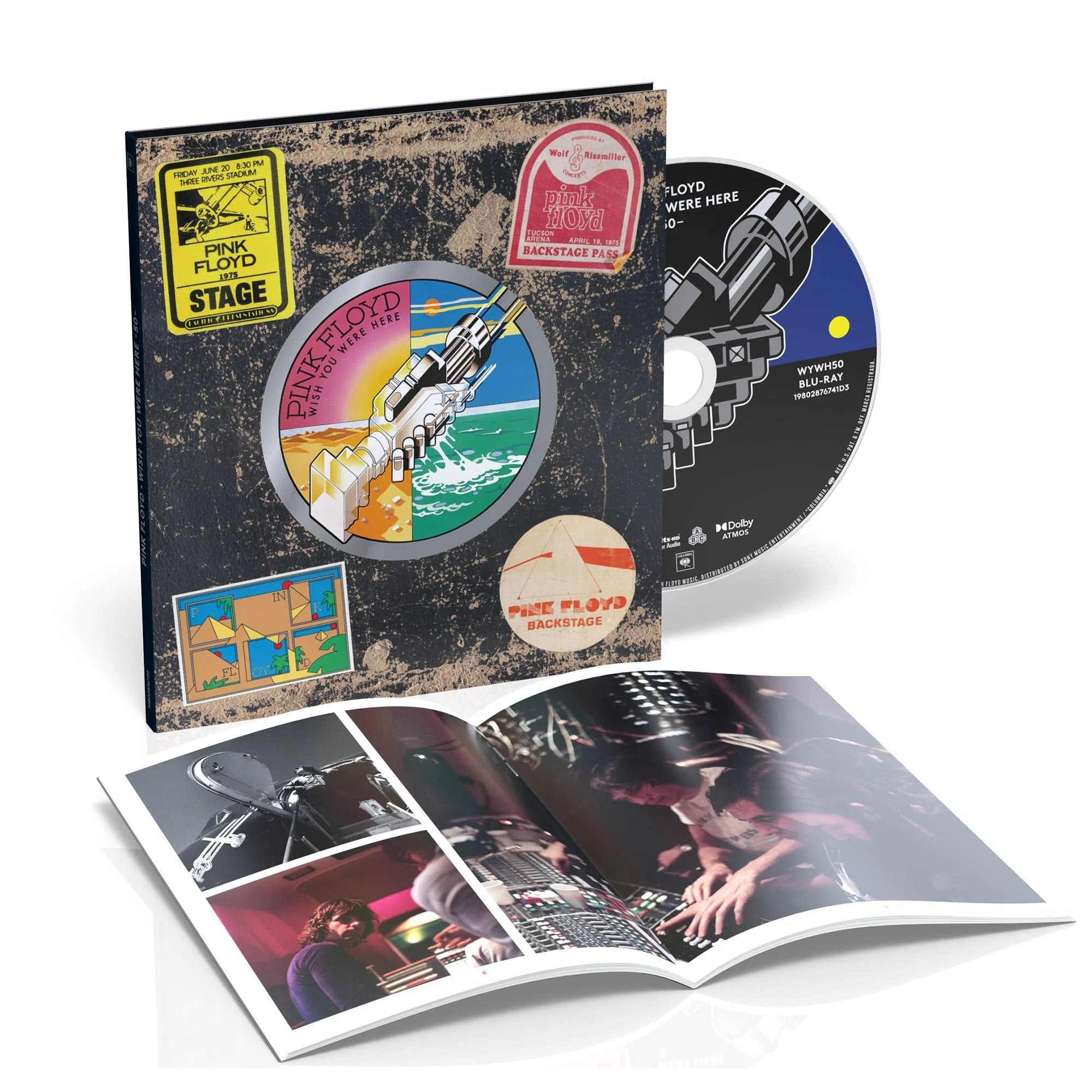 Pink Floyd - Wish You Were Here 50 (2025 50th Anniversary Ed. reissue) - Blu-Ray - Music - PRE-ORDER