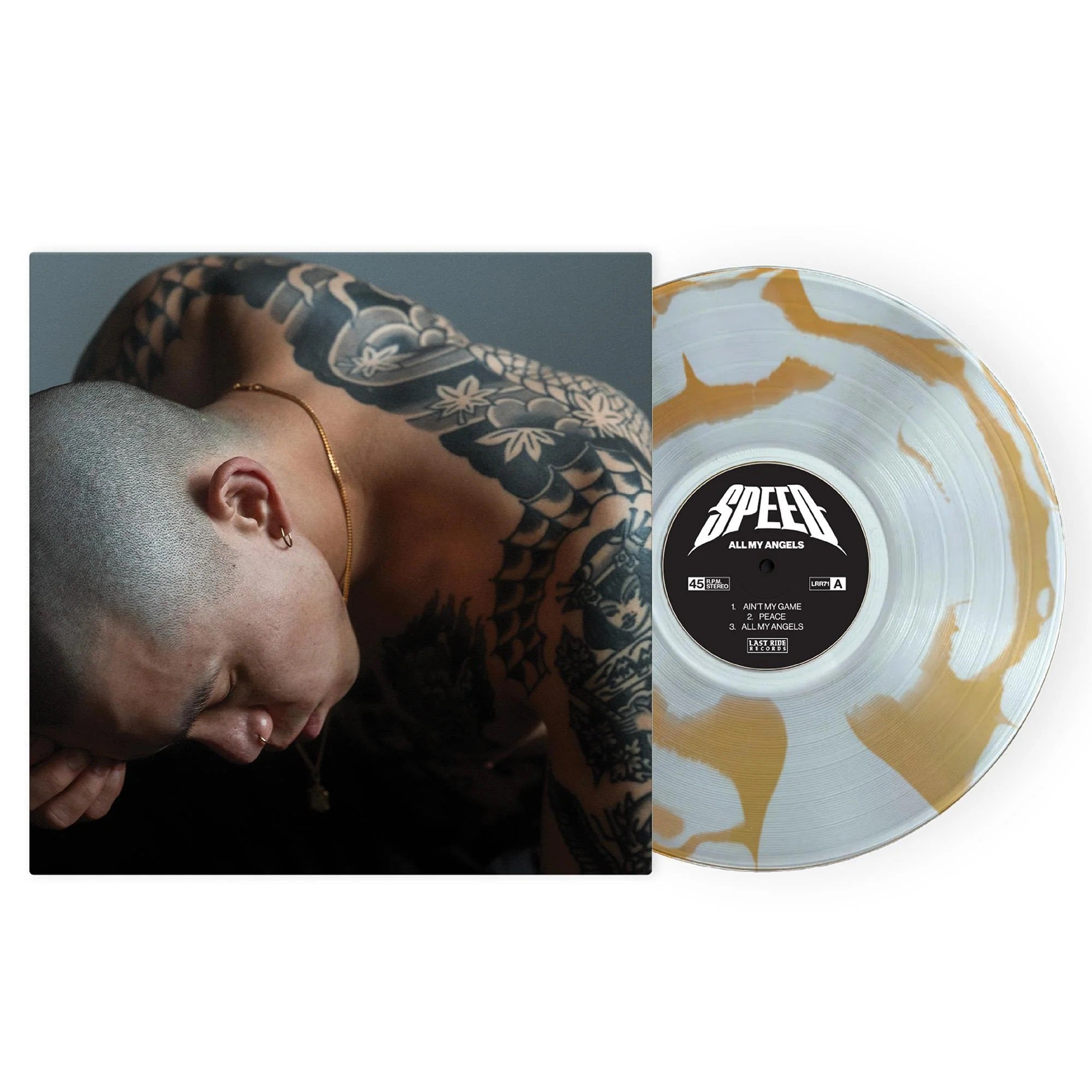 Speed - All My Angels (12" EP Clear with Metallic Gold vinyl) - Vinyl - New - PRE-ORDER